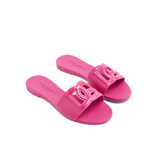 Dolce & Gabbana DG Logo Rubber Slides